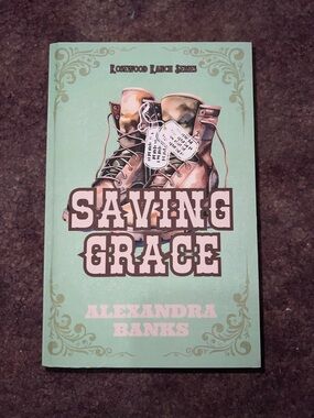 Saving Grace by Alexandra Banks - Mint Green Cover
